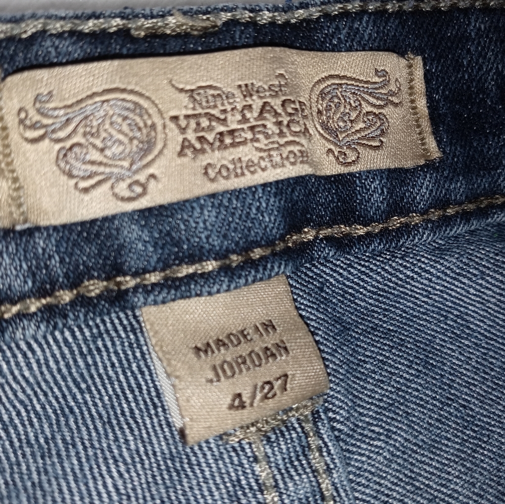 Nine West vintage America collection boot cut jean